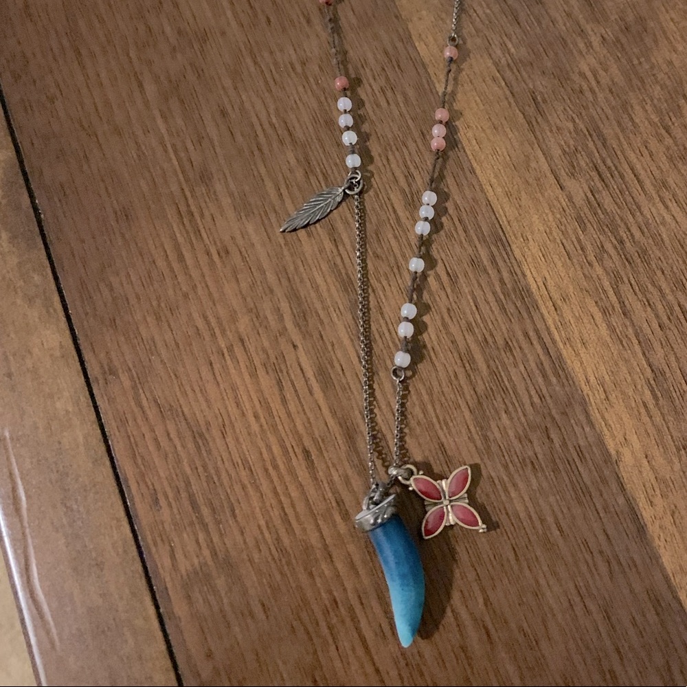 *SALE-DONATING ON 11/5* Lucky brand boho crystal necklace